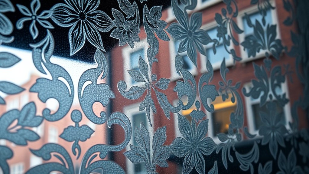 Patterned Decorative Glass Kensington