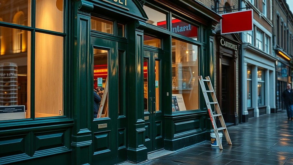 Shop Front Repair Kensington