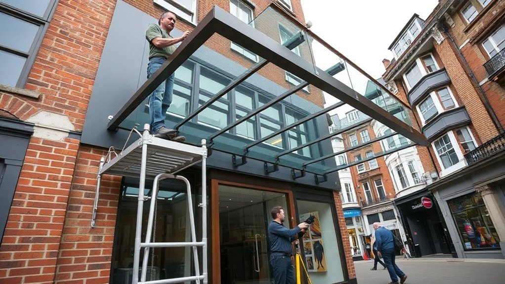 Shopfront Canopy Kensington